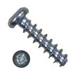 Screws for Plastics with Pan Head 1.8mm to 2.5mm diameters 